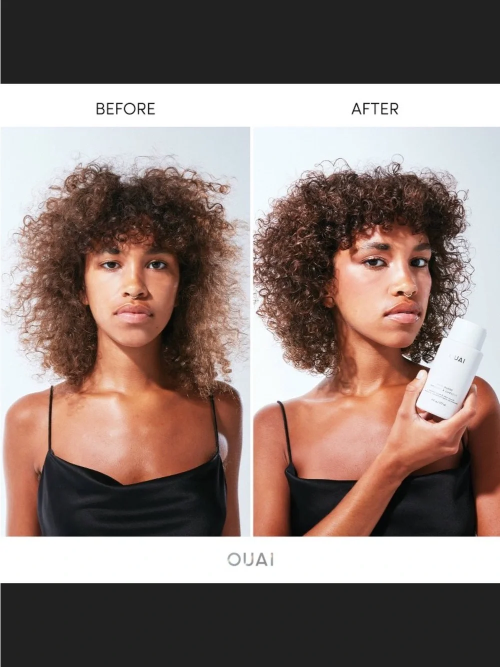New OUAI Hair Gloss Damage Repair Shine Smooth Heat Protect All Hair Types 6oz